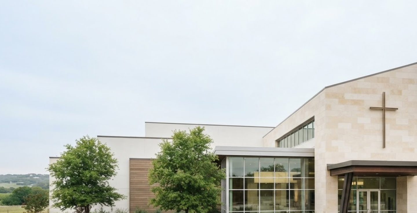 A thriving church community's home
